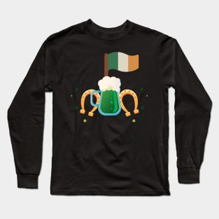 St Patricks Day Beer Long Sleeve T-Shirt